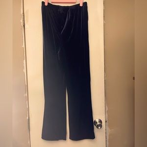 Black Velour Pants